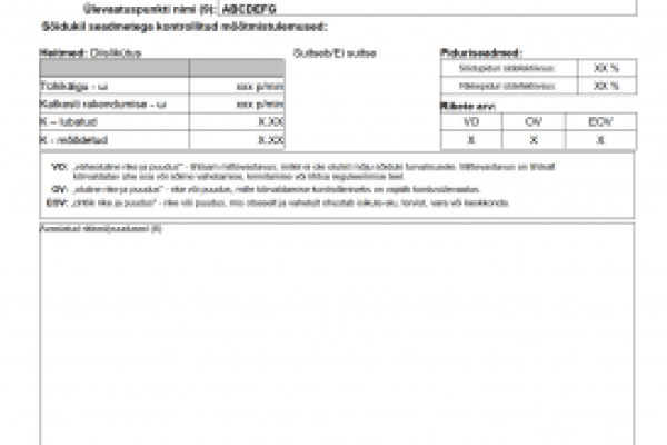 Estonia RWC for compression ignition engine
